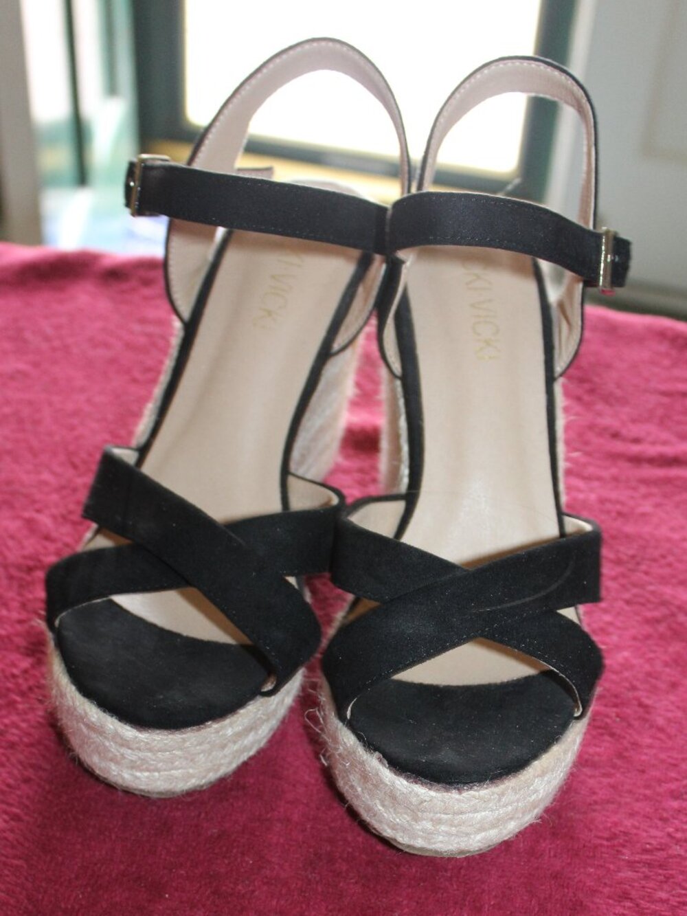 Women's Platform Sandals Wedge Ankle Strap Open Toe Sandals
